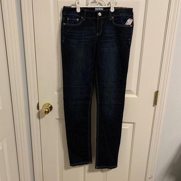 Aeropostale Women Bayla Low Rise Distressed Skinny Jeans Size 5/6 - Picture 2 of 11